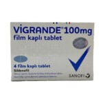 Vigrande 100 mg 4 Tablet